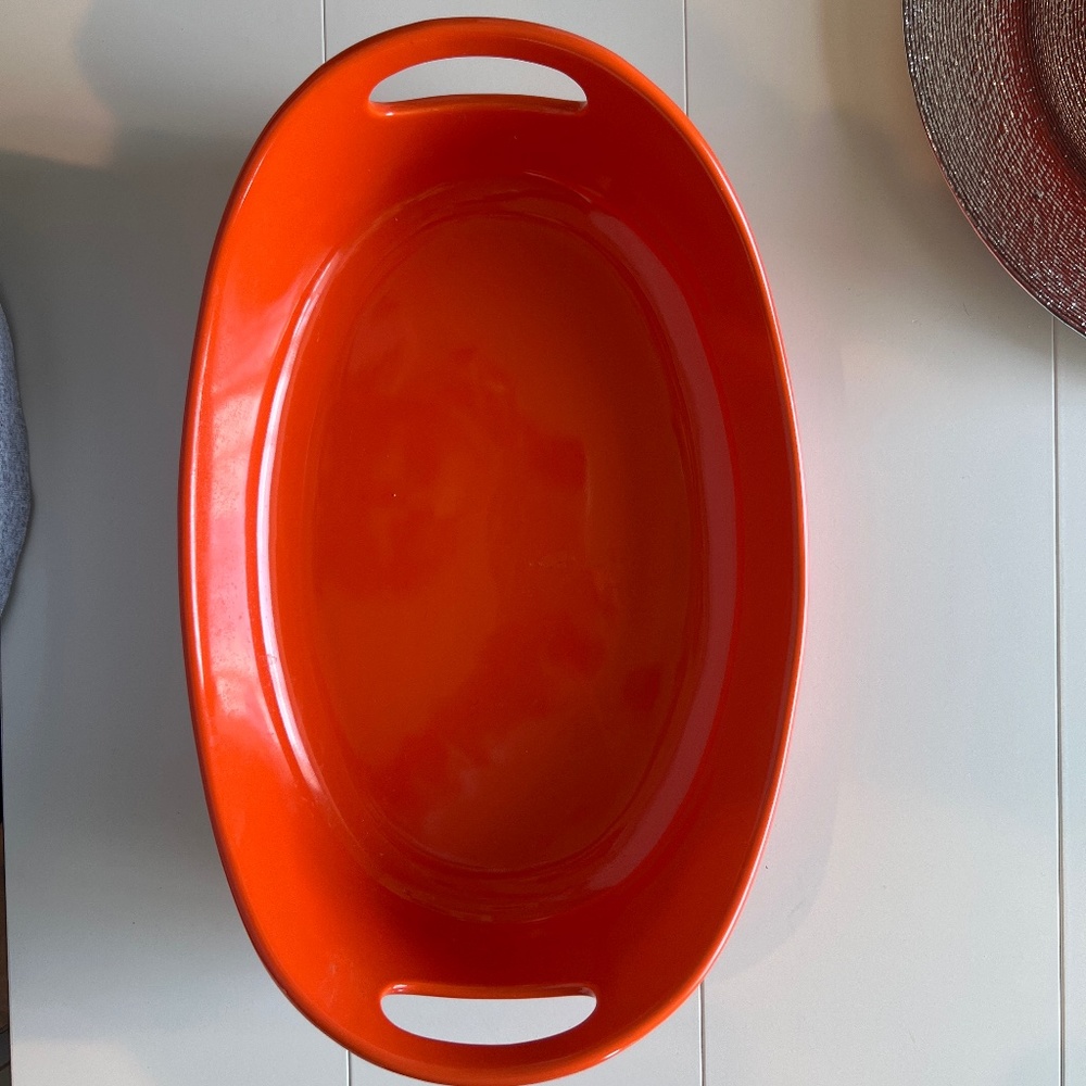 Rachael Ray Orange 1.25 & 2.25 Quart Dishes